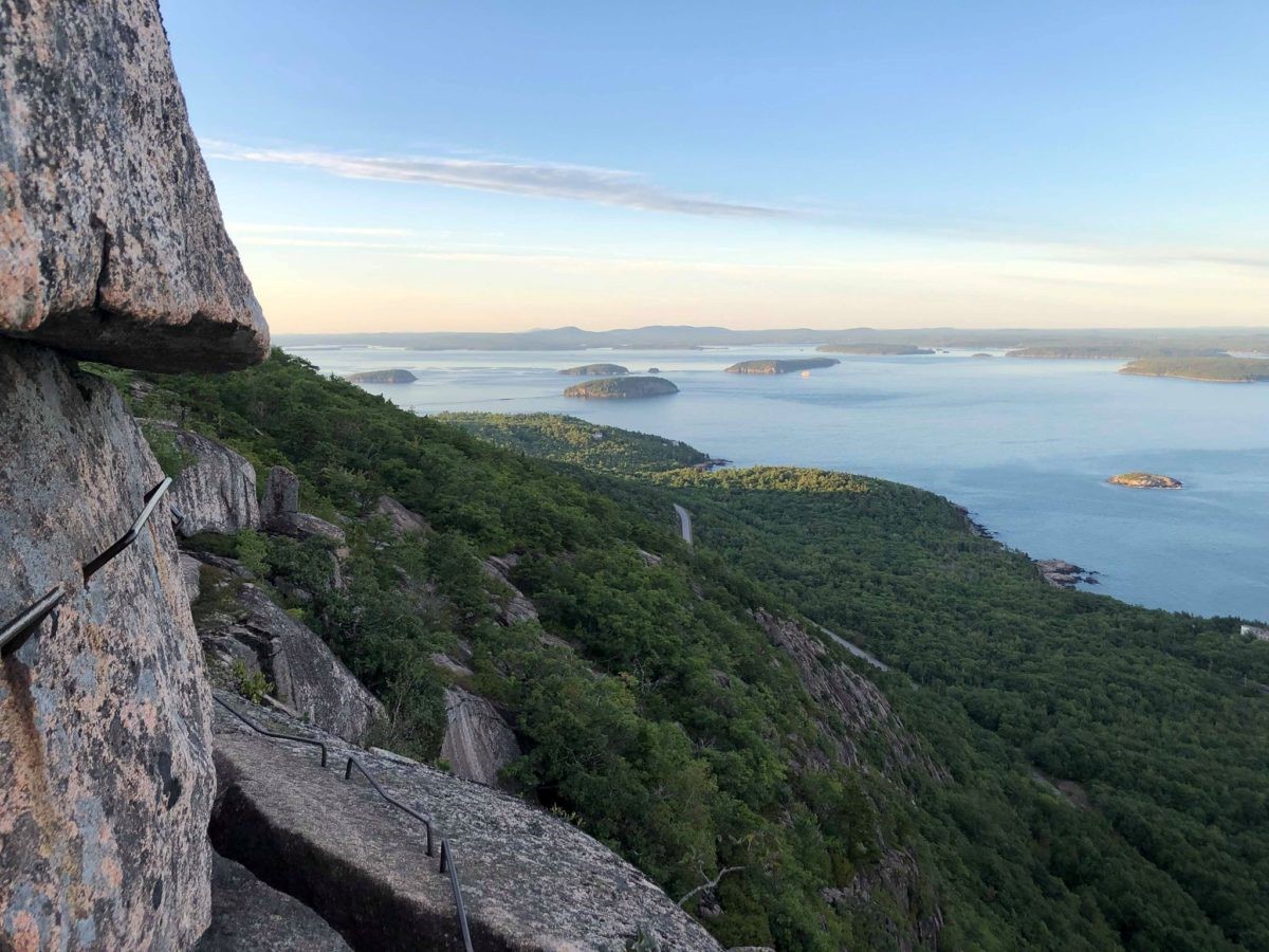 Precipice view of mountain